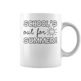 Teacher End Of Year  Schools Out For Summer Last Day Coffee Mug