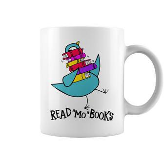Teacher Library Read Mo Books Pigeon Reading Library Coffee Mug - Monsterry AU