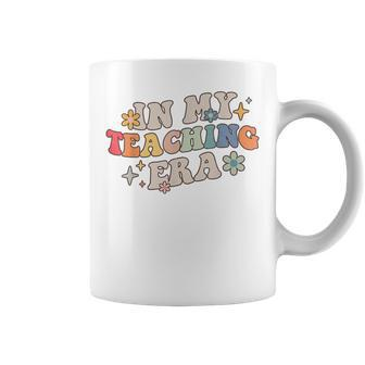 In My Teaching Era Groovy Teacher Appreciation Retro Coffee Mug - Monsterry UK