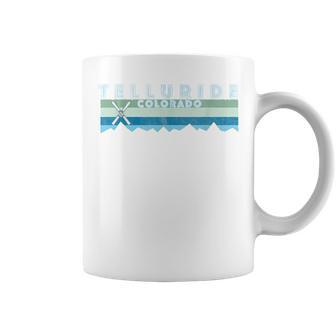 Telluride Snow Ski Retro Vintage Telluride Coffee Mug | Mazezy