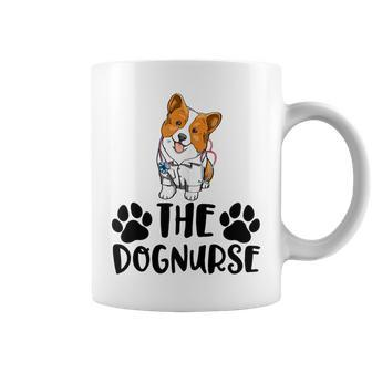 The Dog Nurse Corgi Funny Women Love Doggy Doctor Coffee Mug | Mazezy