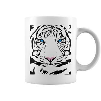 Tiger Tigress Face Fierce And Wild Beautiful Big Cat T Coffee Mug | Mazezy