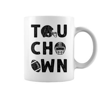 Touchdown Game Day Tis The Season Football Coffee Mug - Monsterry DE