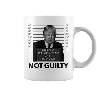 Trump Not Guilty Shot Free Trump I Stand With Trump Coffee Mug | Mazezy