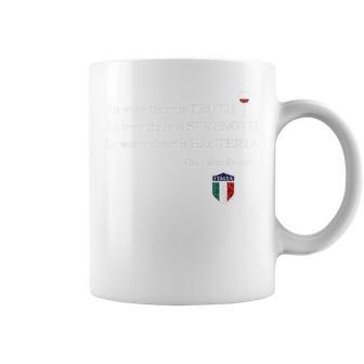 Truth And Strength Italian Wine Coffee Mug | Mazezy