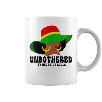 Unbothered Black Woman With Hat Black History Junenth Coffee Mug | Mazezy