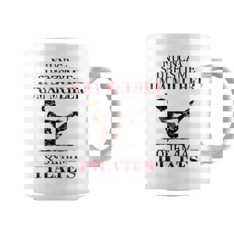 Never Underestimate Woman Who Loves Pilates Pilates Coffee Mug | Mazezy