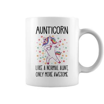 Unicorn Aunt Aunticorn Like A Normal Aunt Only More Awesome Coffee Mug - Thegiftio UK