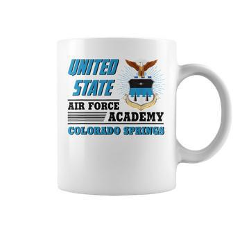 United Air Force Academy Colorado Springs Veterans Day Gift Coffee Mug | Mazezy