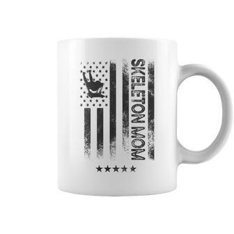 Usa American Flag - Skeleton Mom Gifts For Mom Funny Gifts Coffee Mug | Mazezy