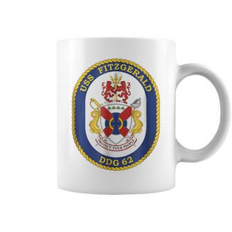 Uss Fitzgerald Ddg 62 Ship Crest T 20429 Coffee Mug - Thegiftio UK