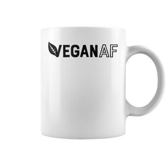 Vegan Af Gym Workout Vegetarian Vegan For Women Coffee Mug | Mazezy CA