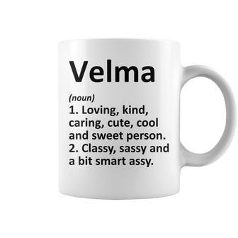 Velma Definition Personalized Name Funny Birthday Gift Idea Coffee Mug | Mazezy