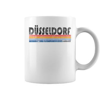 Vintage 1980S Style Dusseldorf Germany Coffee Mug | Mazezy