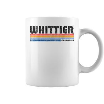 Vintage 1980S Style Whittier Ca Coffee Mug | Mazezy