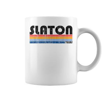 Vintage 70S 80S Style Slaton Tx Coffee Mug | Mazezy