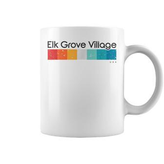 Vintage Elk Grove Village Usa Retro Coffee Mug | Mazezy