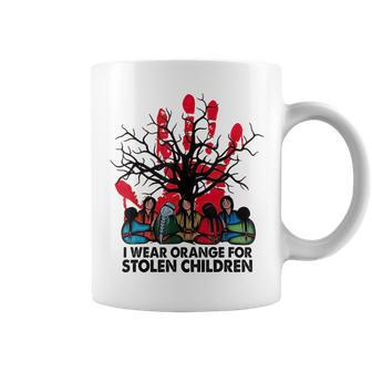 Vintage I Wear Orange For The Stolen Native Child Coffee Mug - Monsterry