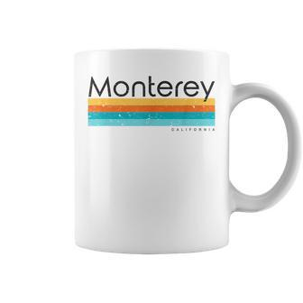 Vintage Monterey California Ca Retro Coffee Mug | Mazezy