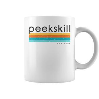 Vintage Peekskill New York Retro Coffee Mug | Mazezy AU