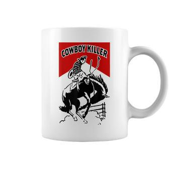 Vintage Retro Western Cowboy Killer Rodeo Country Southern Rodeo Funny Gifts Coffee Mug | Mazezy