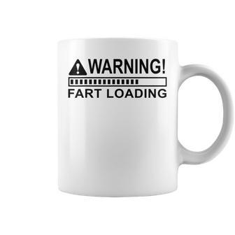 Warning Fart Loading Funny Father And Funcle Gift Coffee Mug | Mazezy