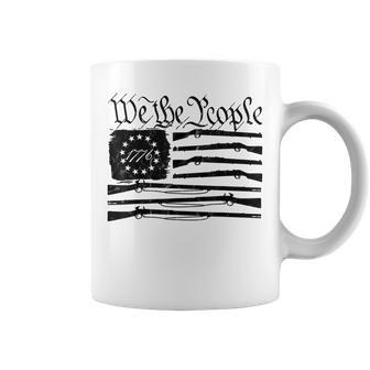 We The People Gun Rights American Flag 4Th Of July Patriotic  Coffee Mug