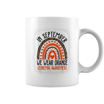 We Wear Orange Leukemia Awareness Month Coffee Mug - Seseable