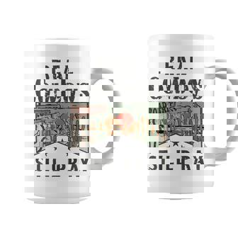 Western Boho Christian Faith-Based Real Cowboys Still Pray Coffee Mug | Mazezy