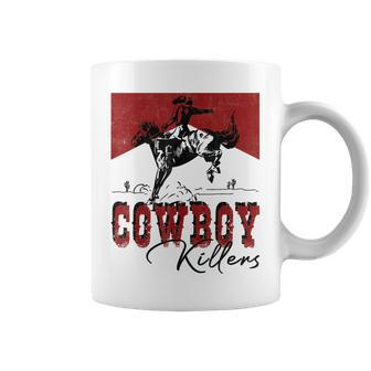 Western Cowboy Rodeo Punchy Cowboy Killers Cowboy Riding Rodeo Funny Gifts Coffee Mug | Mazezy