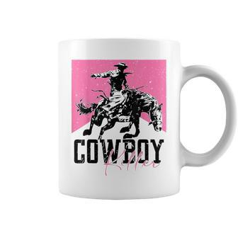 Western Cowgirl Vintage Punchy Cowboy Killers For Girl Coffee Mug | Mazezy