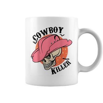 Western Texas Howdy Skull Cowboy Killer Texas Funny Designs Gifts And Merchandise Funny Gifts Coffee Mug | Mazezy