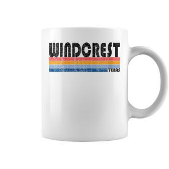 Windcrest Tx Hometown Pride Retro 70S 80S Style Coffee Mug | Mazezy