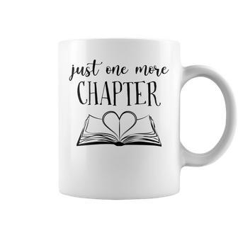 Womens Lovers Reading Book Just One More Chapter Coffee Mug - Thegiftio UK