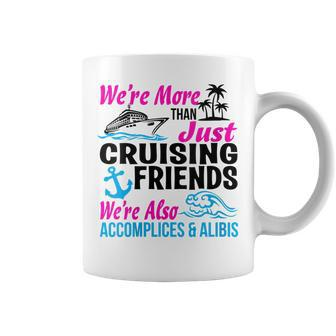 Womens More Than Just Friends Were Also Accomplices & Alibis Coffee Mug - Thegiftio UK