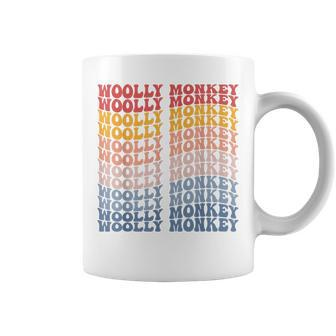 Woolly Monkey Groovy Retro Coffee Mug | Mazezy
