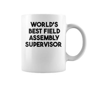 World's Best Field Assembly Supervisor Coffee Mug | Mazezy