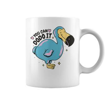You Can Dodo It Cute Bird Motivational Pun Coffee Mug | Mazezy