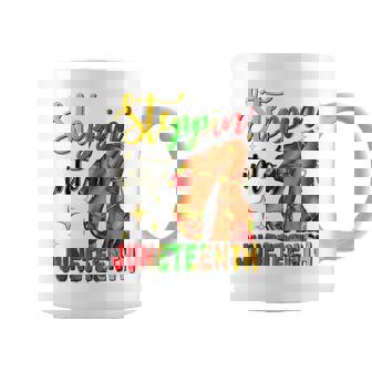 Youth Shoes Steppin Into Junenth Like My Ancestors Coffee Mug | Mazezy