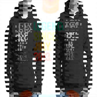 10 Years Old Legend Since July 2013 10Th Birthday Hoodie | Mazezy