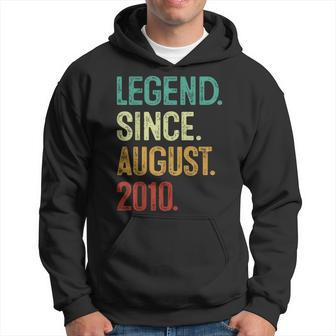 13 Years Old Legend Since August 2010 13Th Birthday Hoodie - Monsterry DE