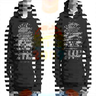 14 Year Old Awesome Since June 2009 14Th Birthday Hoodie | Mazezy