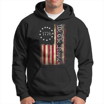 1776 We The People Patriotic American Flag 4Th Of July Usa Hoodie | Mazezy DE