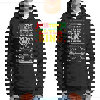 1865 Junenth Black King Freedom 1865 African American Hoodie | Mazezy