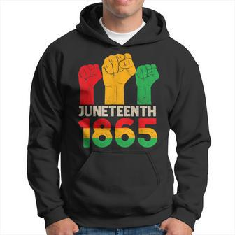 1865 Junenth Independence Celebration Black History Hoodie - Seseable
