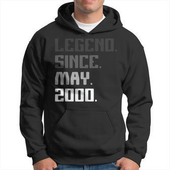 21St Birthday Gifts 21 Years Old Legend Since May 2000 Hoodie | Mazezy