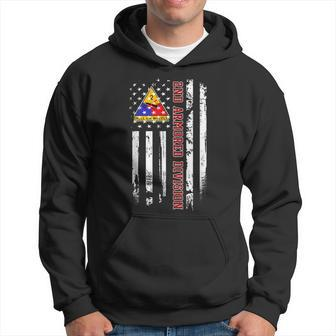 2Nd Armored Division American Flag Veteran Day Father Day Hoodie | Mazezy