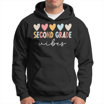 2Nd Grade Vibes First Day Of School Welcome Back To School Hoodie - Seseable