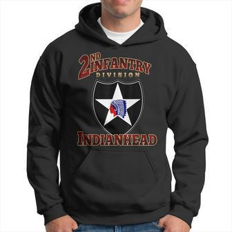 2Nd Infantry Division Indianhead Us Army Hoodie | Mazezy