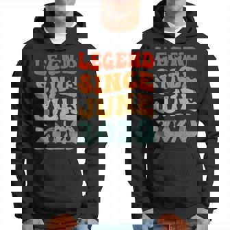 3 Years Old Legend Since June 2020 3Th Birthday Hoodie - Thegiftio UK
